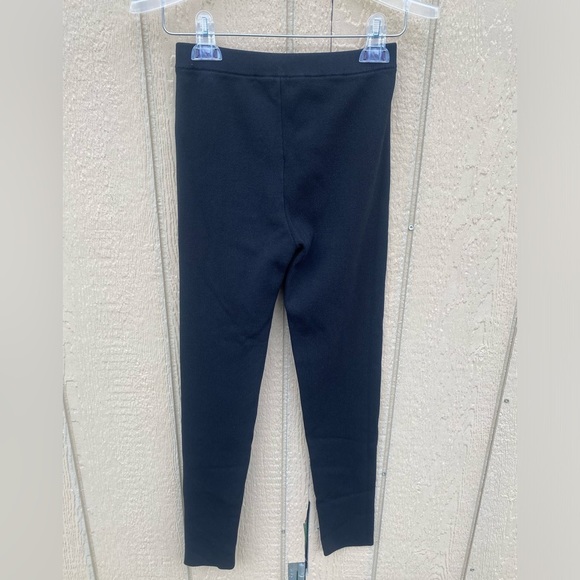 Maje Thick Knit Black Legging Tights Viscose Blend Size 2 - Picture 4 of 8